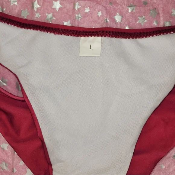 NEW LARGE ROSEWOOD 2 PIECE SWIMSUIT POPULAR BRAND REMOVALBLE PADS HALTER BIKINI - Picture 8 of 13